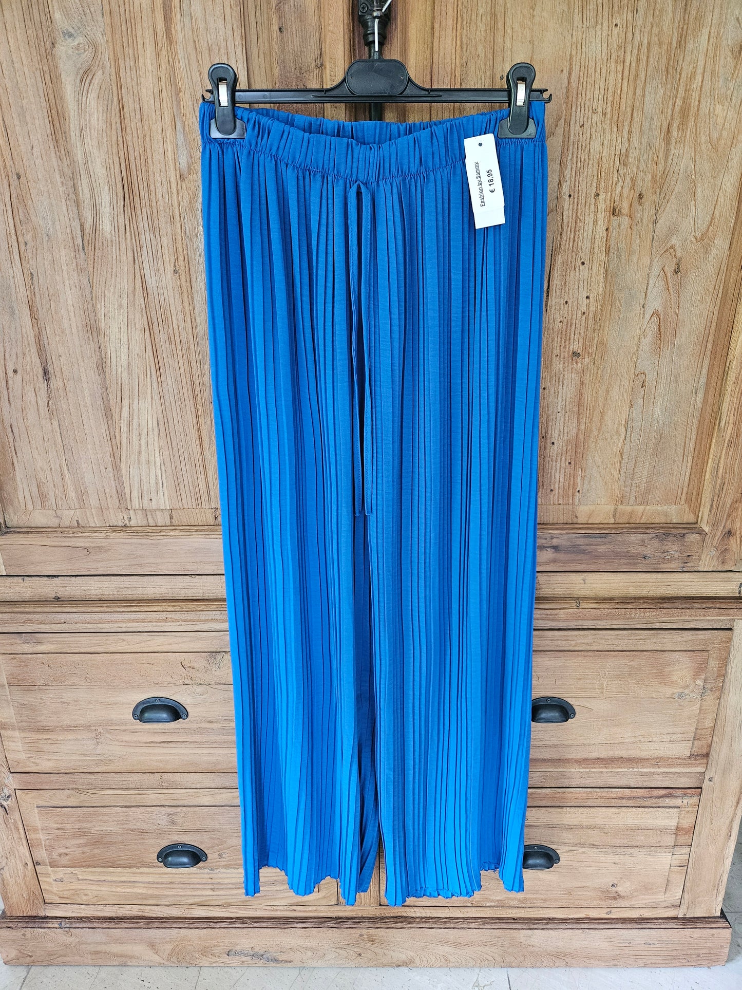 Plissé broek