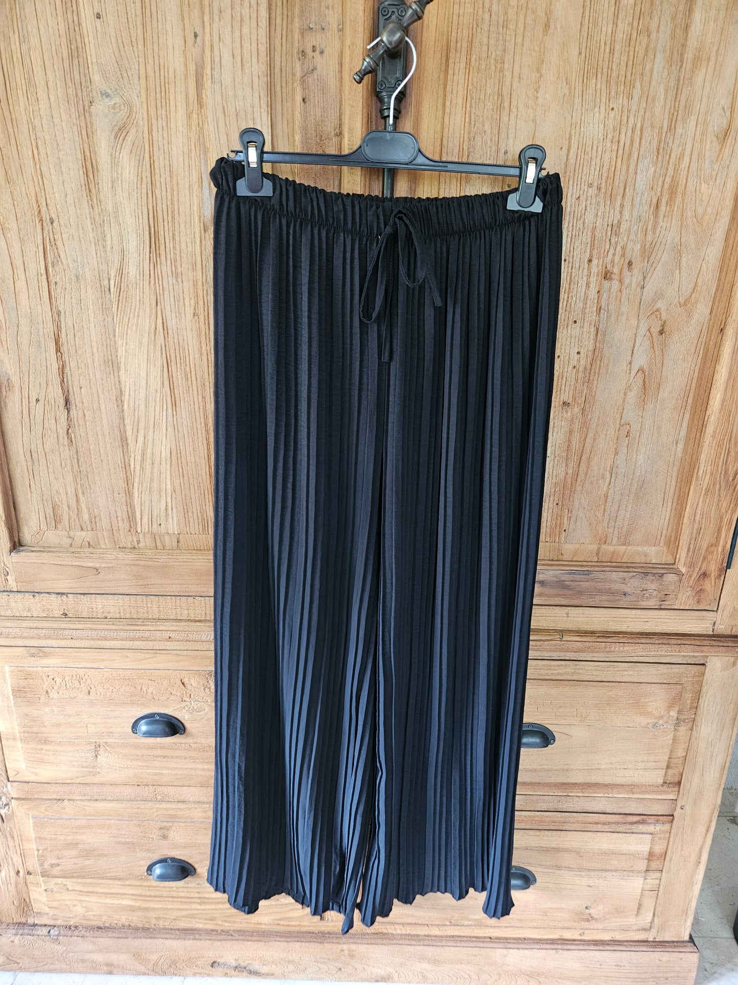 Plissé broek