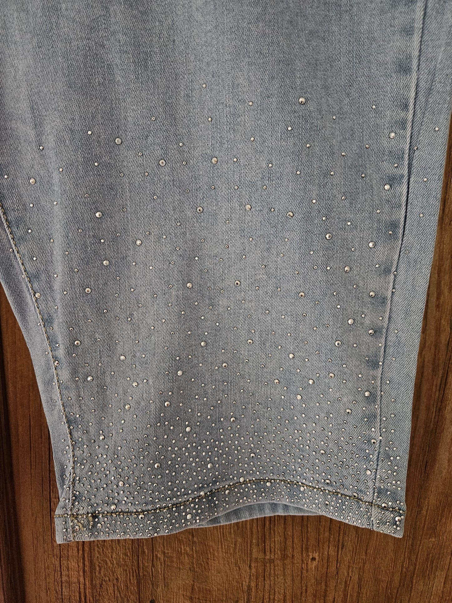 Denim kniebroek