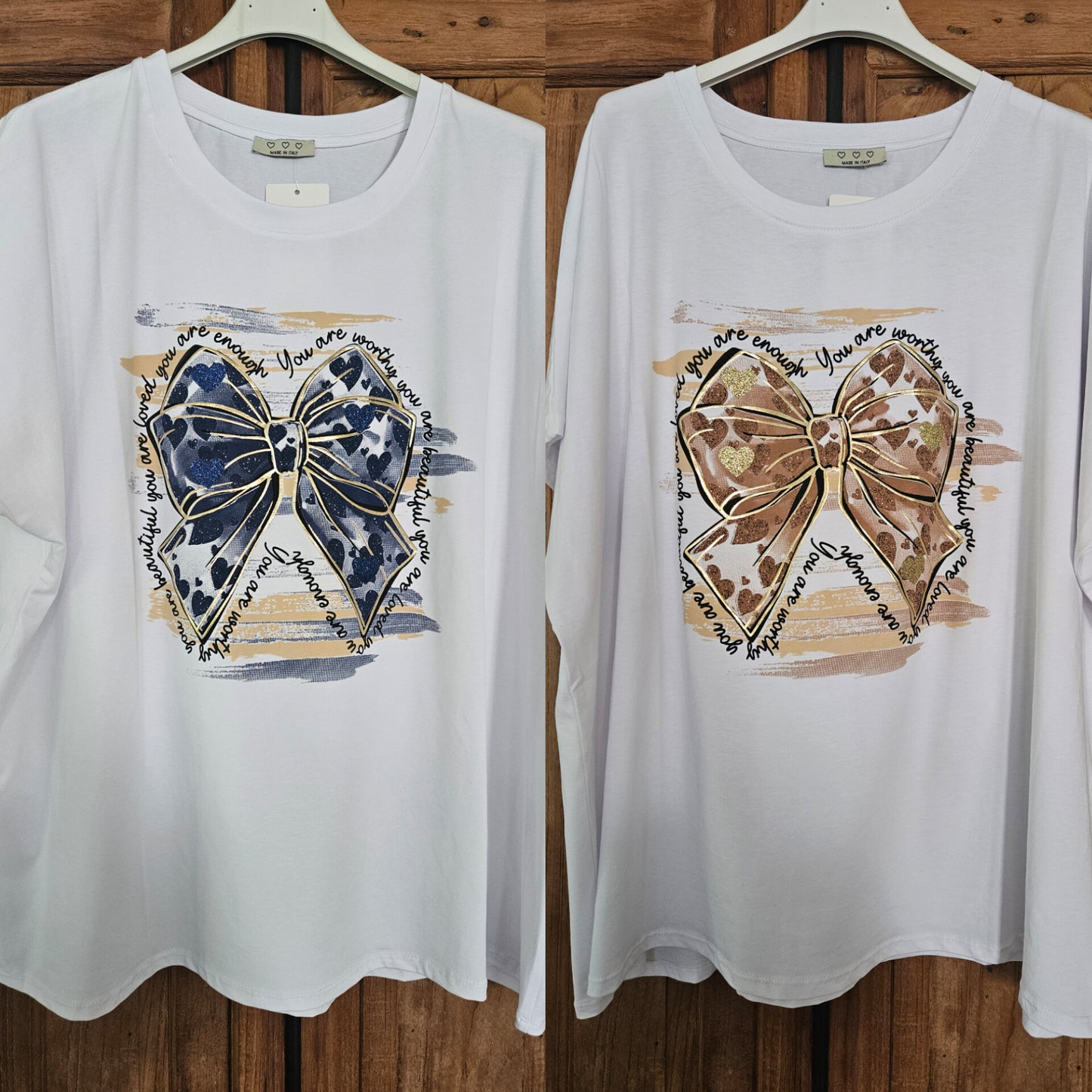 T-shirt strik PLUSSIZE