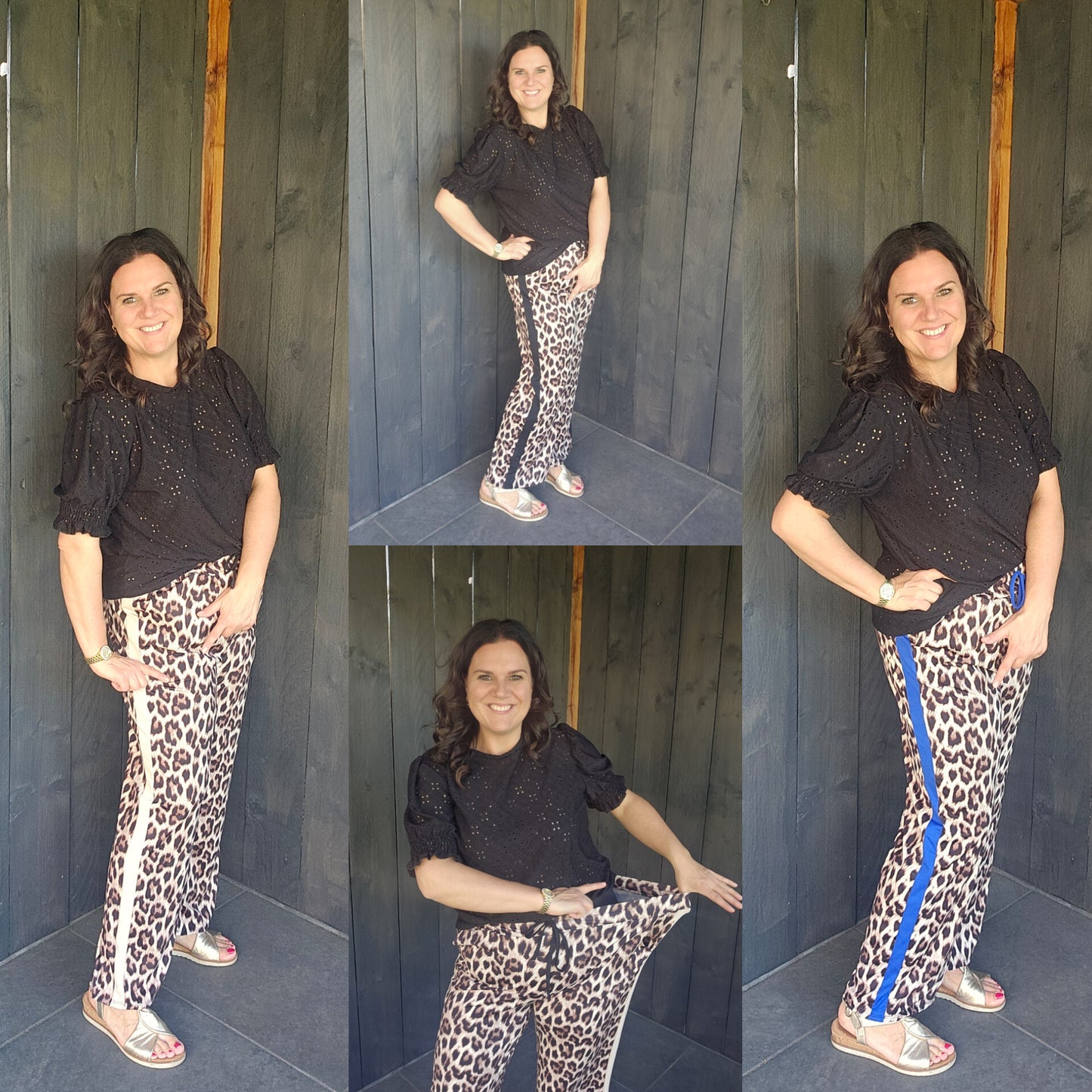 Travel broek leopard
