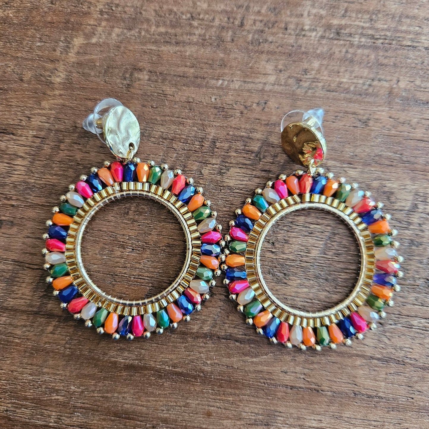 Oorbel multicolour