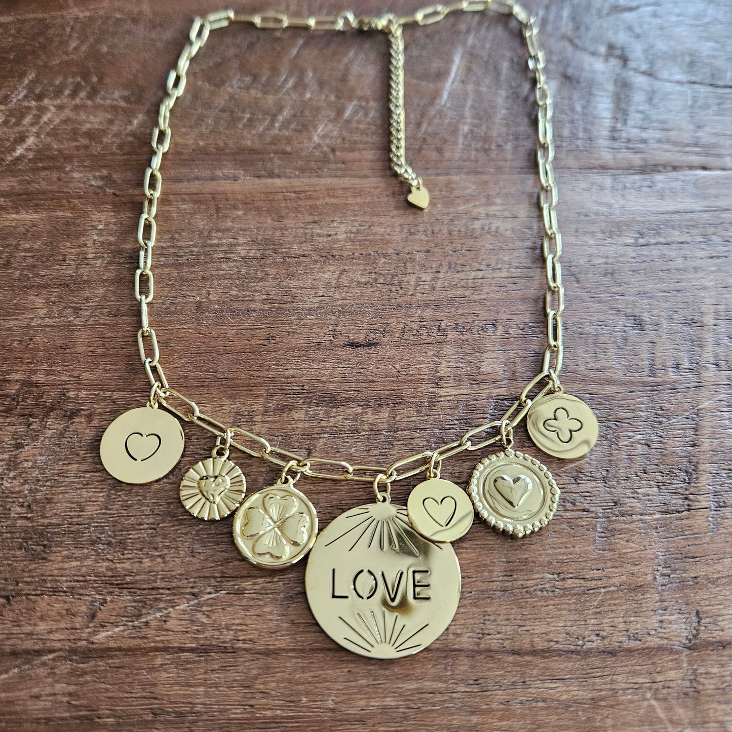 ketting love coin