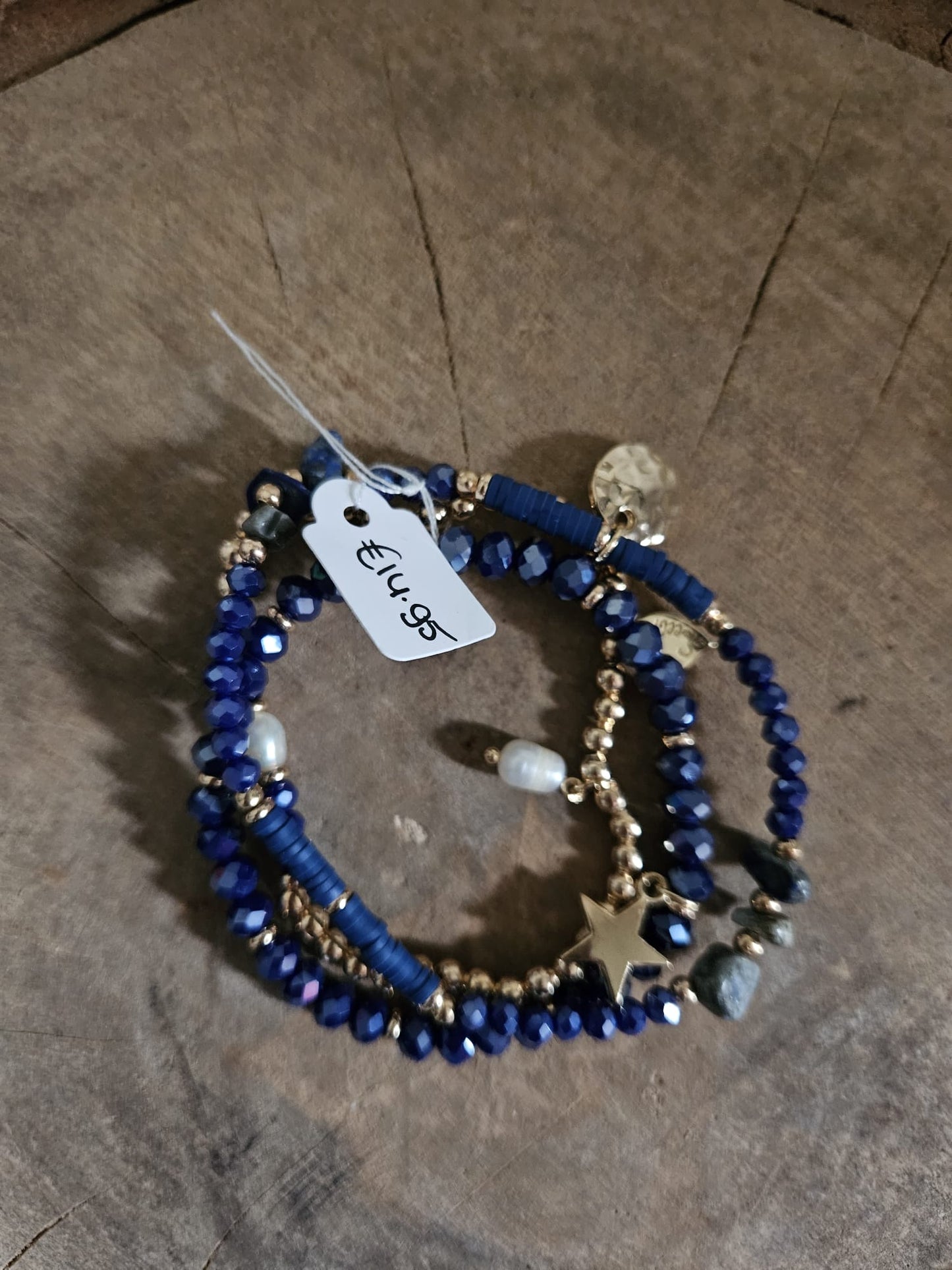 Armband blauw