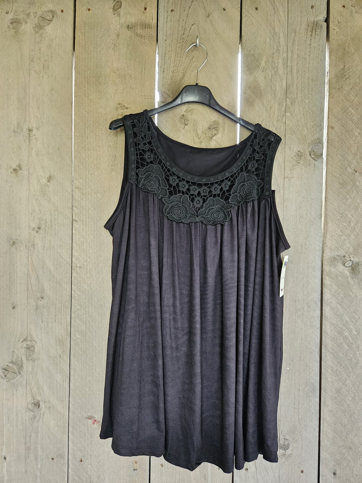 Basic lace top rose