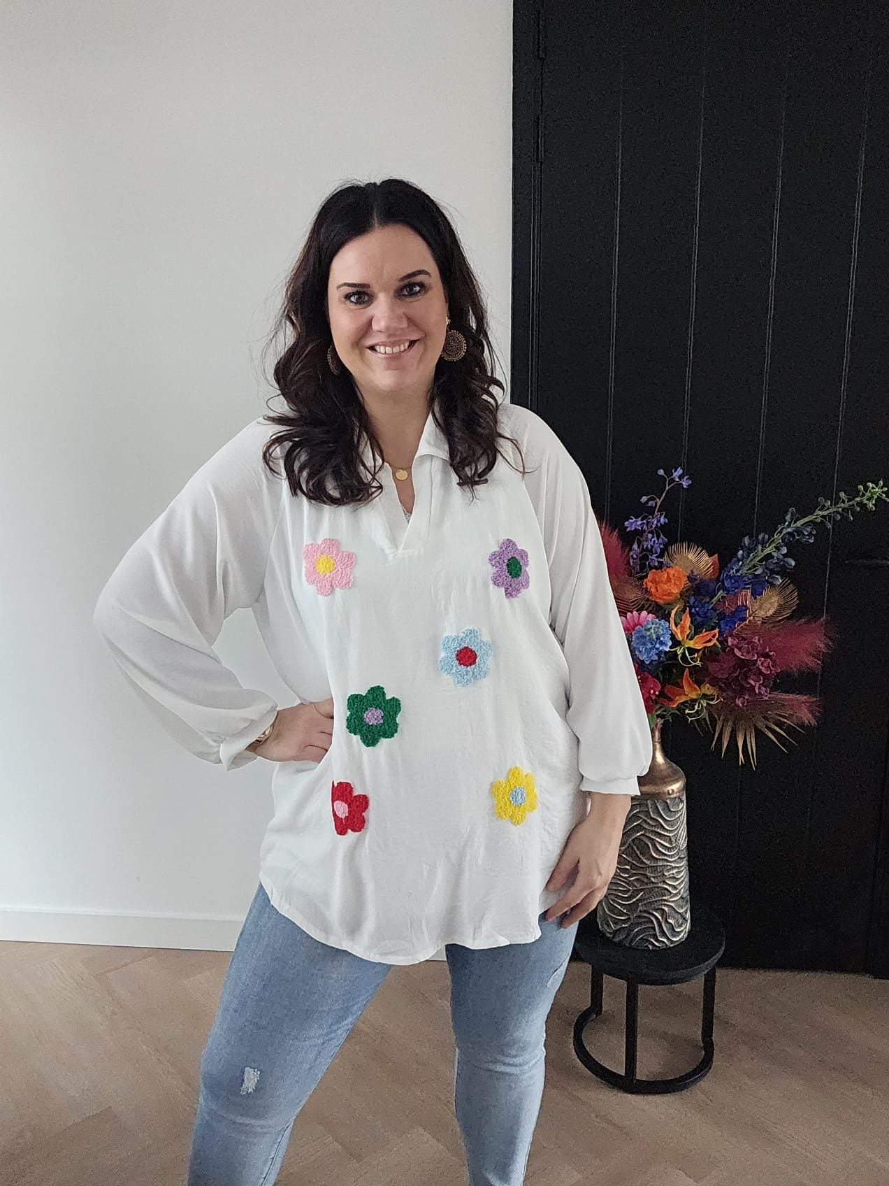 Blouse flower