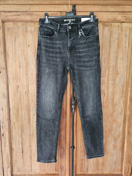 Monday jeans black