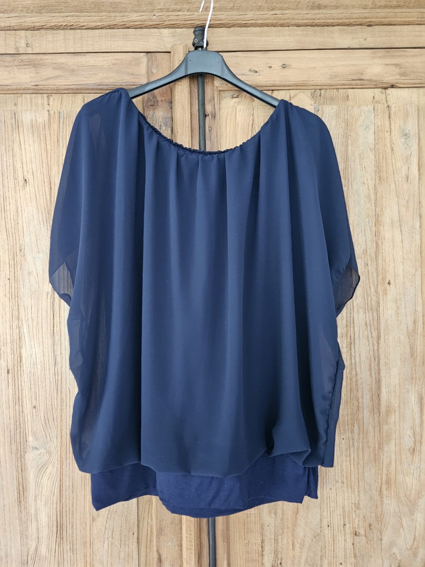 Basic blouse losvallend
