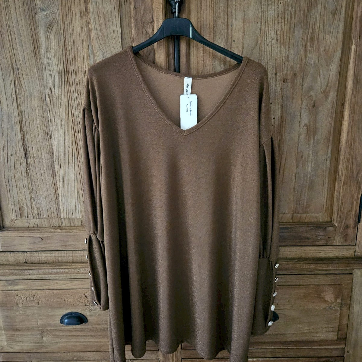 Arm button top