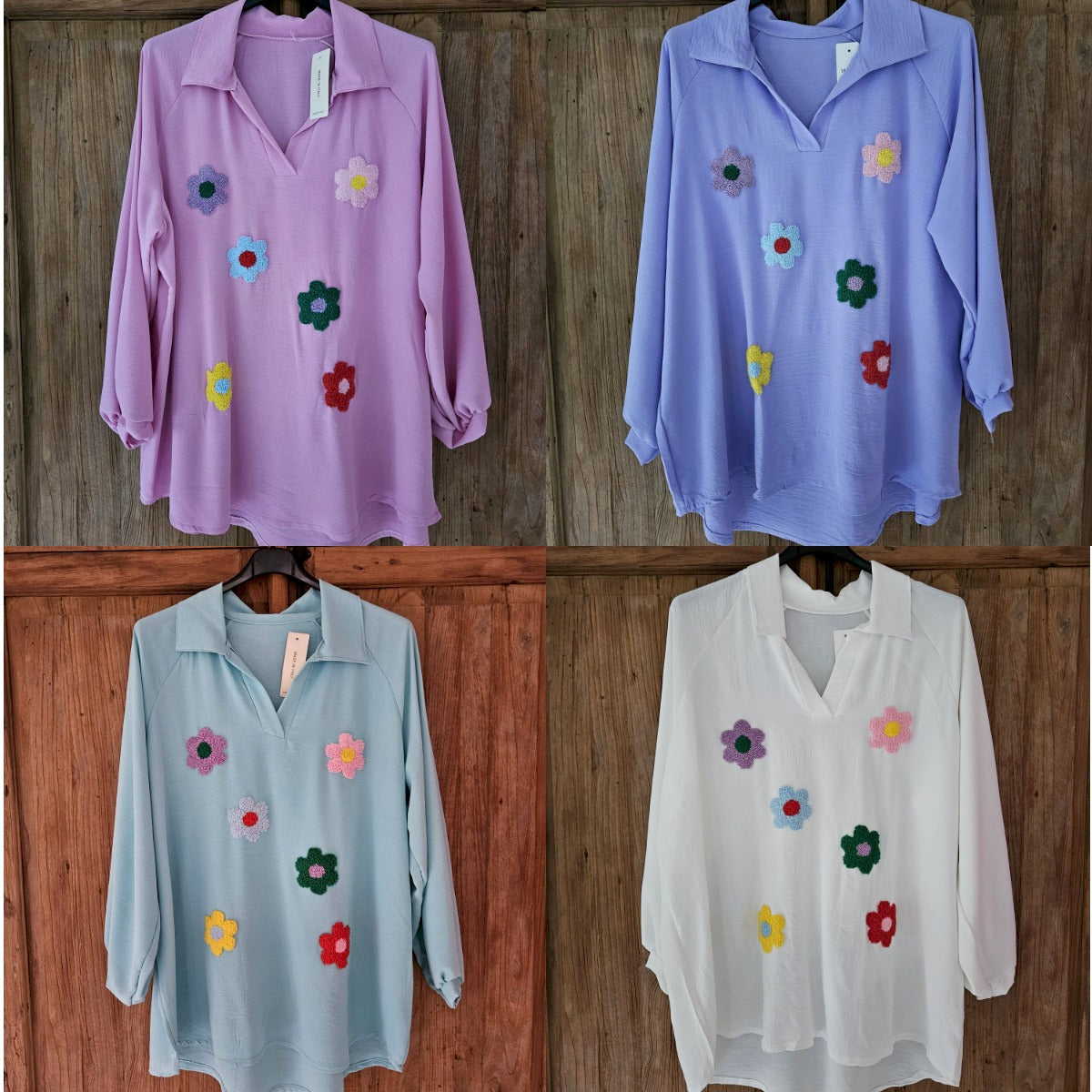 Blouse flower
