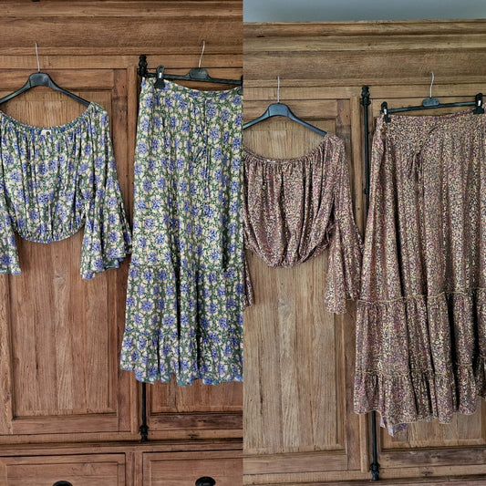 Ibiza skirt set