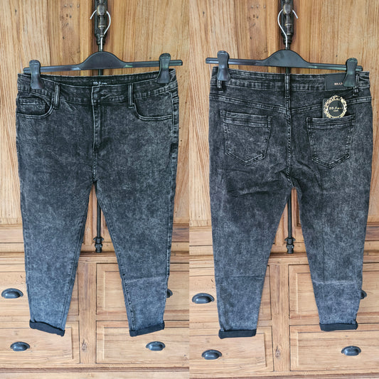 Bbs skinny jeans black