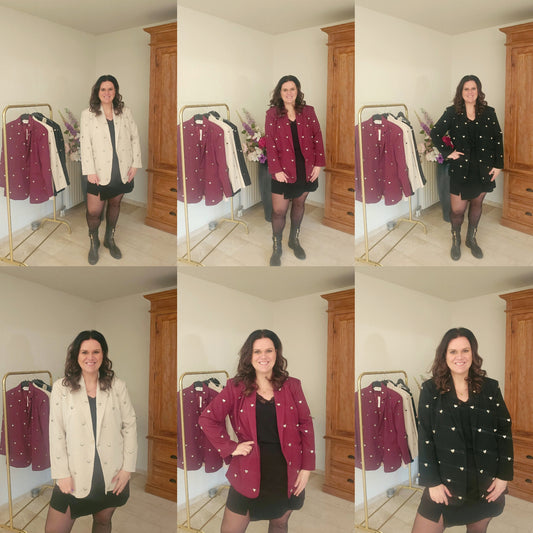 Ambika heart blazer MAAT S/M