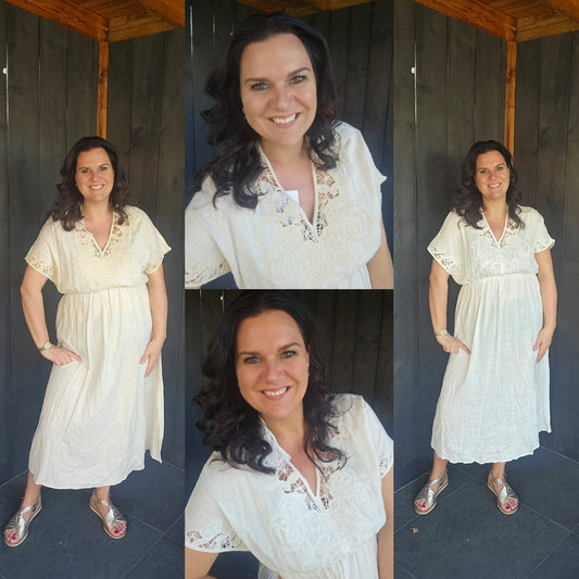 Naturel beach dress