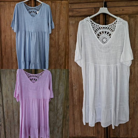 Soft cotton circle dress