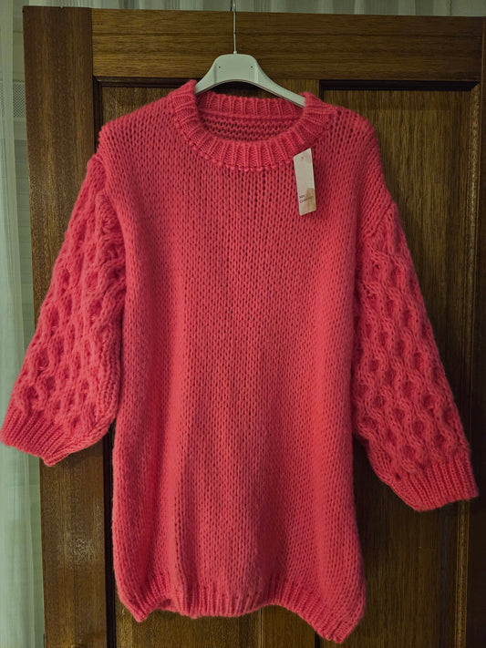 Soft trui pink