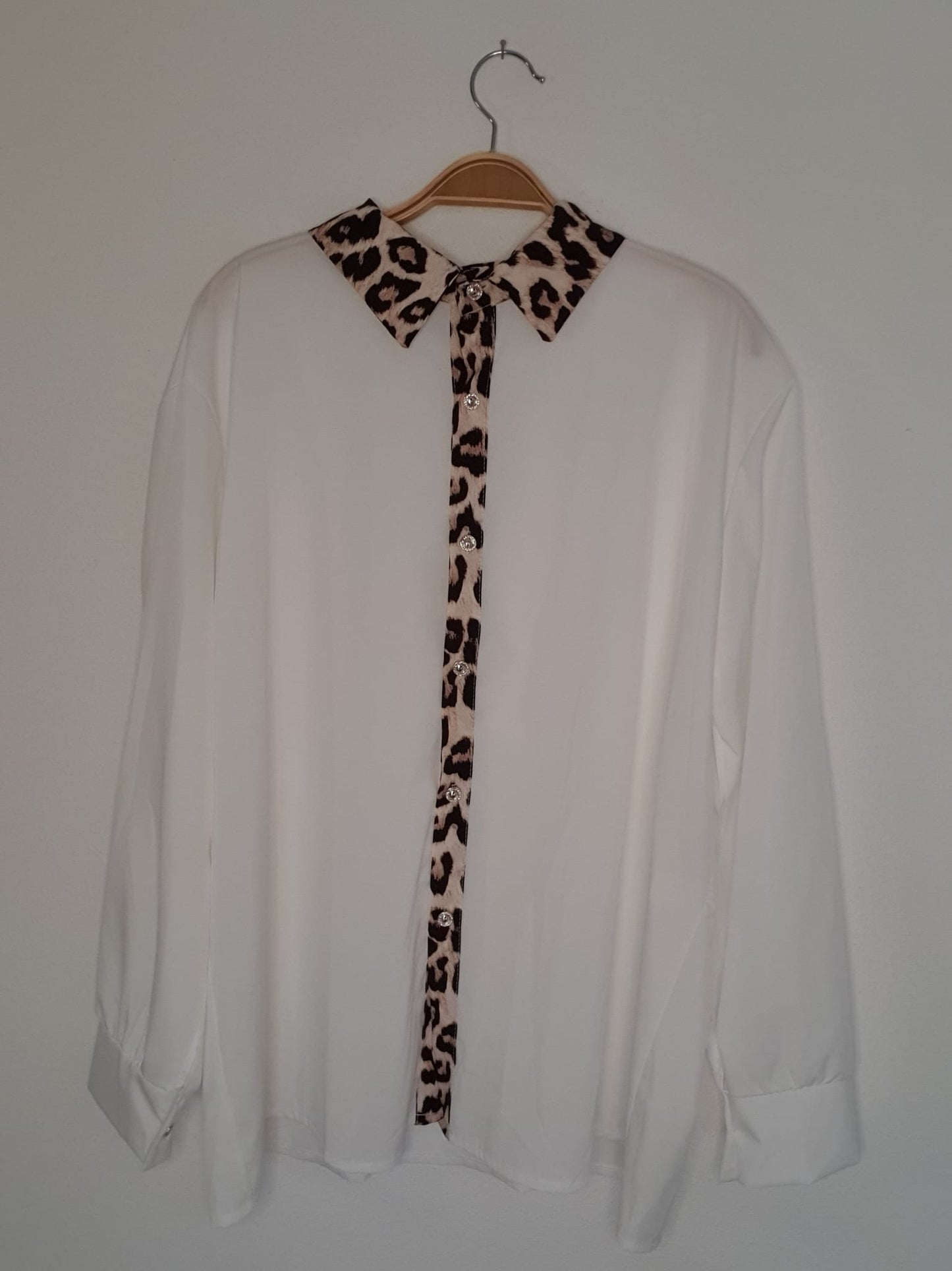 Basic blouse leopard